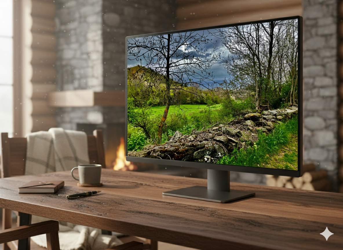 Umbral de Tormenta: Fotografía Digital de Alta Resolución que Transforma tu Espacio en un Santuario Natural